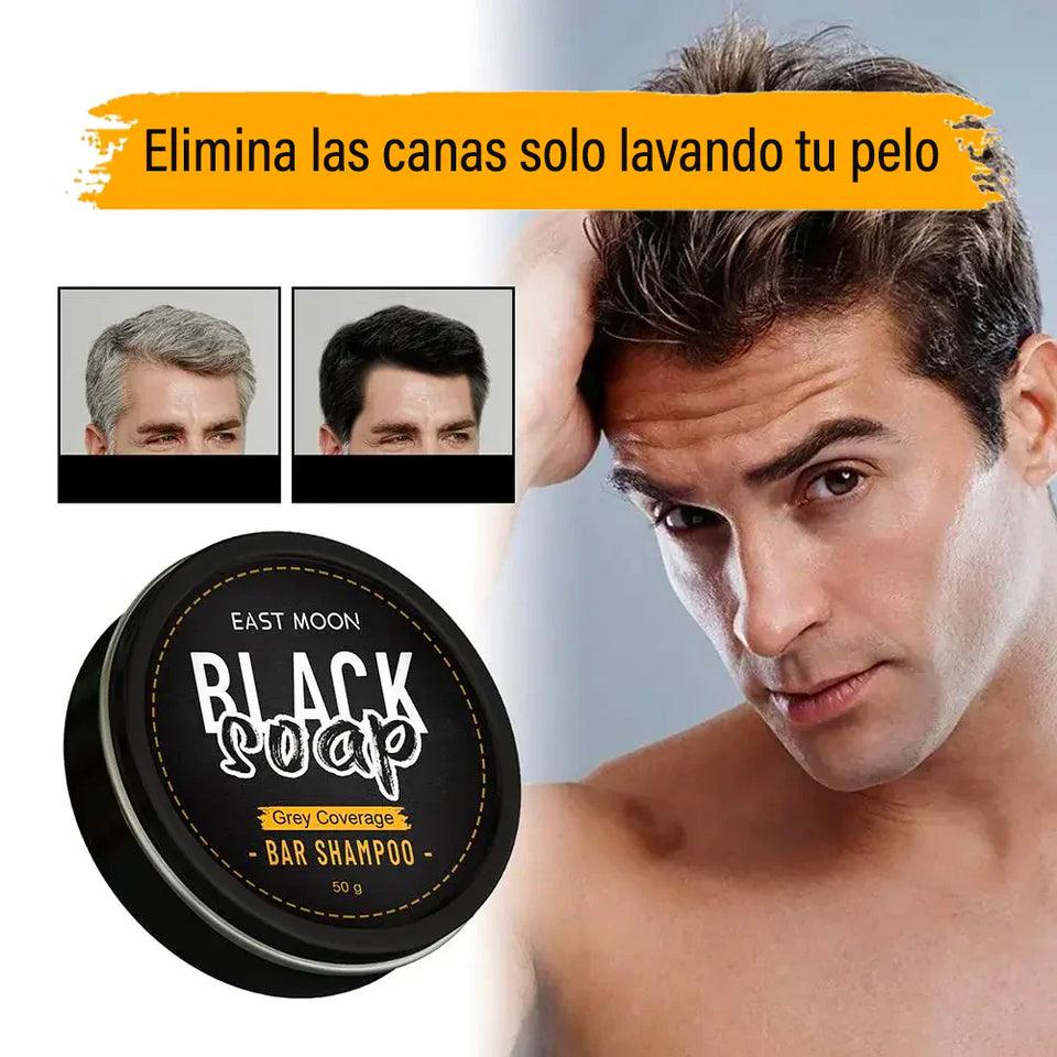 Black soap™ - Jabón Hidratante anti canas🧼